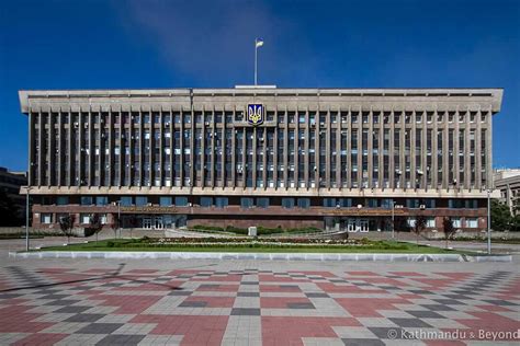 City of Zaporizhzhia Government Building in Zaporizhzhia Ukraine