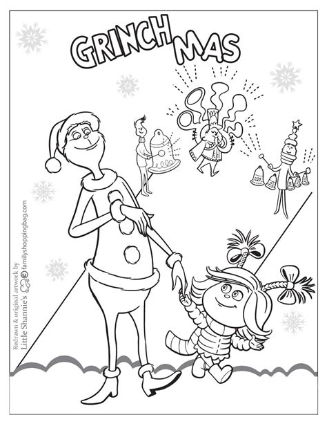 Coloring Page 3 Grinch