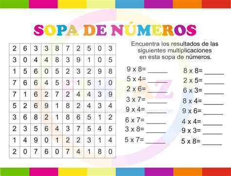 Las Mejores Ideas De Tablas De Multiplicar Juegos Tablas De | The Best ...