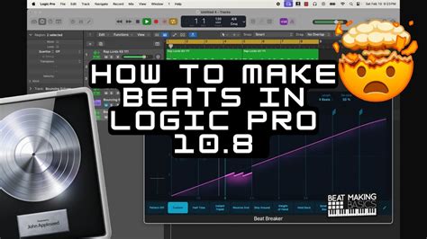 HOW TO MAKE BEATS IN LOGIC PRO 10.8 - LIKE A PRO! - YouTube