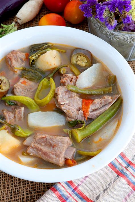 Sinigang na Baboy (Pork Sinigang) - Foxy Folksy