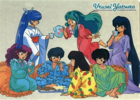 Download Urusei Yatsura: Lum and friends (1614x1157) - Minitokyo ...