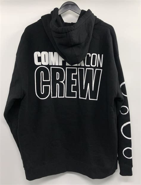 Takashi Murakami Complexcon 2018 Long Beach Crew Employee Black Hoodie ...