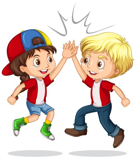 High Five Cartoon Pictures ~ Kids High Five Clipart 10 Free Cliparts ...