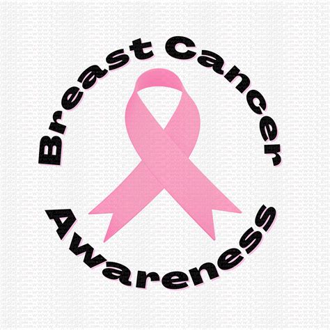 Breast Cancer Ribbon Transparent Background