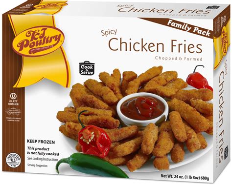 Spicy Chicken Fries, 24 oz – KJ Poultry Processing Plant