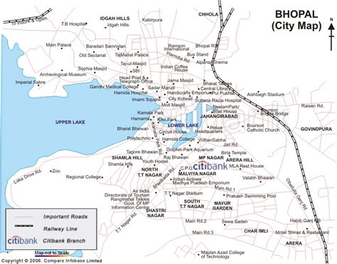 Bhopal Map and Bhopal Satellite Image