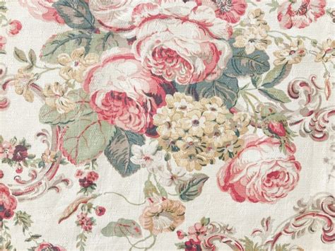 Laura Ashley Vintage Floral Victoria Fabric - Etsy UK | Vintage floral ...