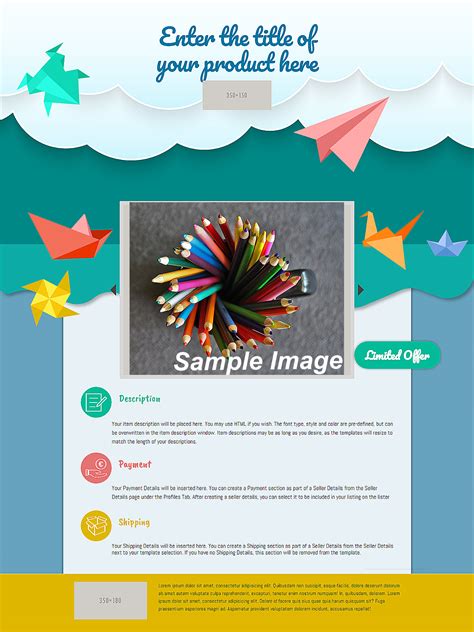 eBay Templates - Vendio's eBay Templates & Listing Templates