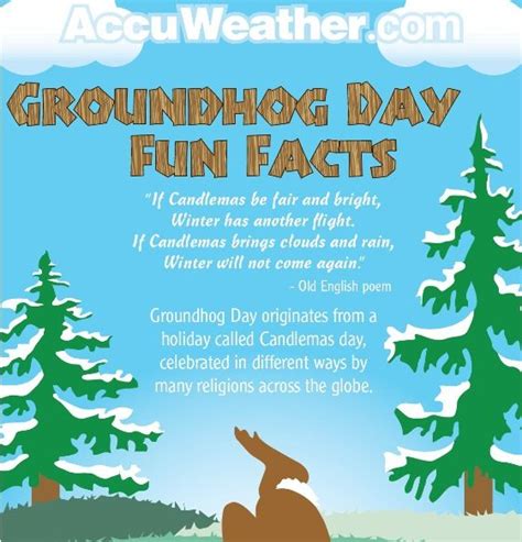 groundhog day fun facts | Groundhog day, Groundhog, Fun facts