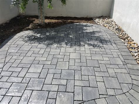 Custom Stoneworks & Design Inc.: Permeable Paver Patio in Fell's Point