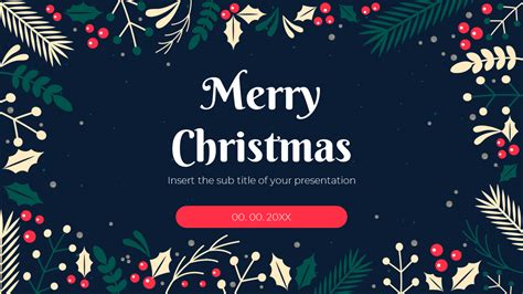 Tổng hợp 999 Powerpoint template xmas đẹp và rực rỡ sắc màu