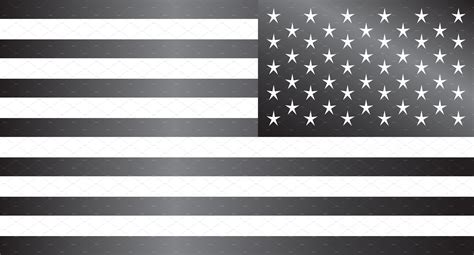 American Flag Black And White Vector at Vectorified.com | Collection of ...