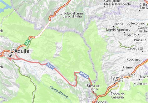 MICHELIN Castel del Monte map - ViaMichelin