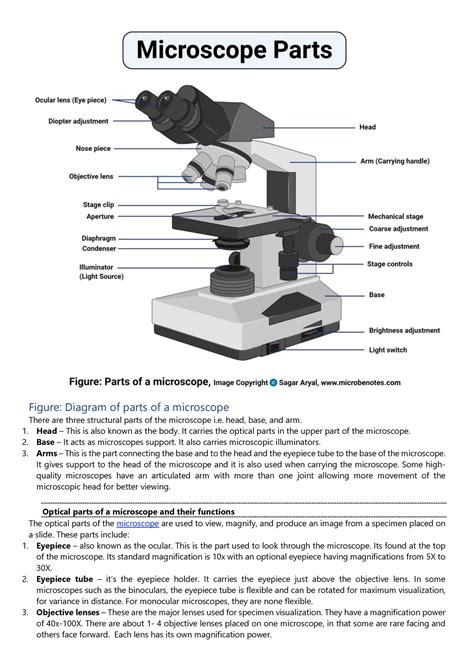 Microscope Diaphragm Function