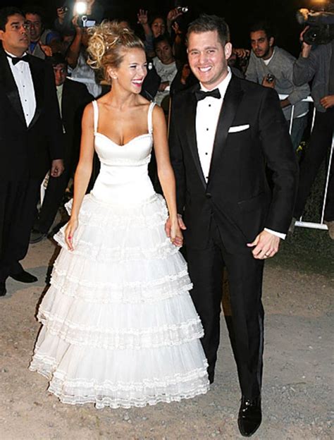 Michael Buble and Luisana Lopilato | Best Celebrity Weddings of 2011 ...