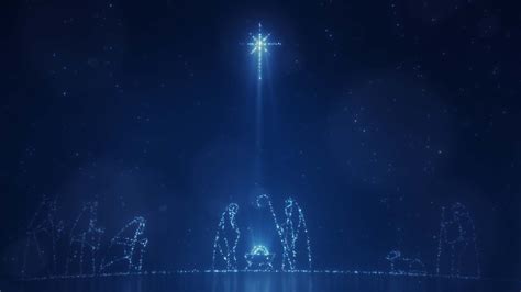 Christmas Worship Backgrounds Manger