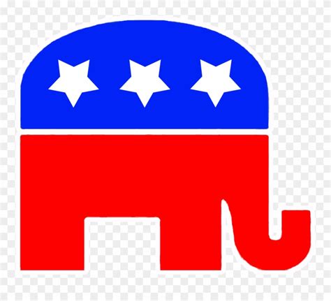 Logo Of The Republican Party - Republican Elephant Clip Art - Png ...