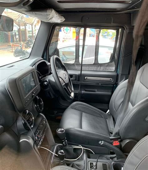 2020 Mahindra Thar Interior Spied in India - All Details [Video]