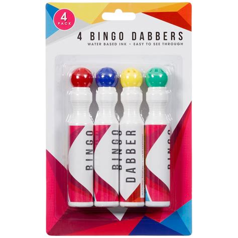 Bingo Dabbers 4 Pack | Stationery - B&M