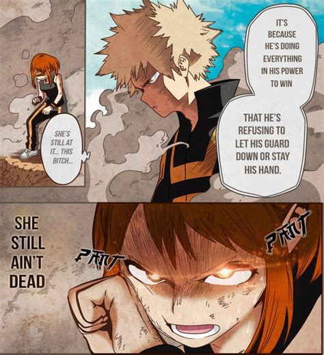 Boku no Hero Academia - Bakugo vs Ochako by IMug3tsu on DeviantArt Buko ...