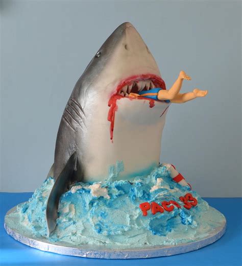 shark cake - Cake by teresagil - CakesDecor