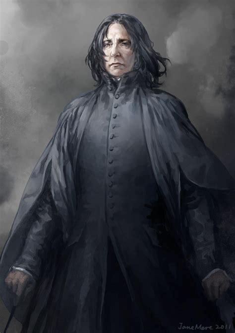 Professor Snape by JaneMere on DeviantArt