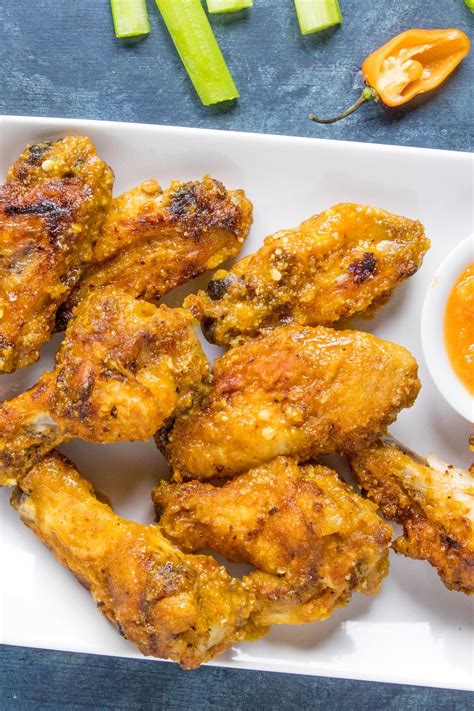 Mango Habanero Chicken Wings - Recipe - Chili Pepper Madness