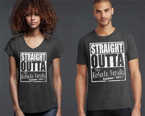 Straight Outta Family Personalized Reunion T-shirt | Family reunion ...