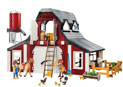 PLAYMOBIL Barn with Silo - Walmart.com | Playmobil, Silos, Barn