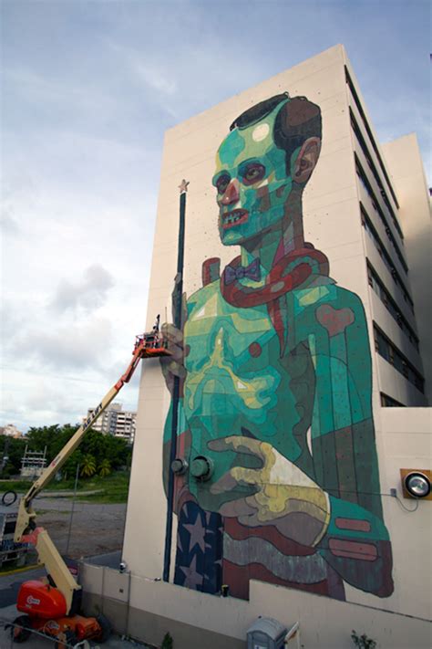 Aryz New Mural In San Juan, Puerto Rico | StreetArtNews | StreetArtNews