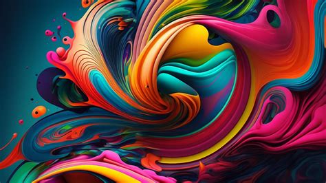 3D Texture Colorful Abstract Background for Desktop Wallpaper Image ...