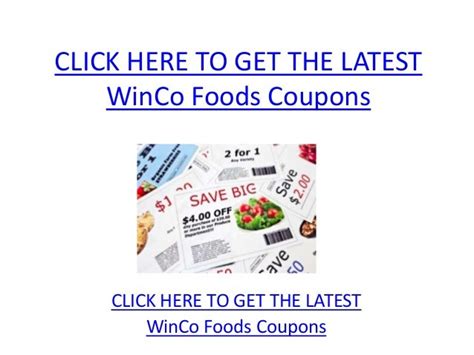 WinCo Foods Coupons - Printable WinCo Foods Coupons