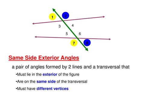 Two lines and a Transversal - ppt download