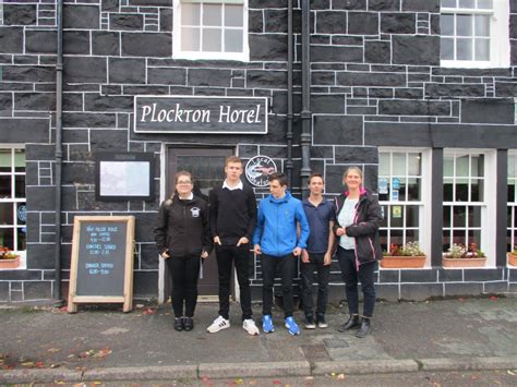 Plockton High School Pupils Learn about Hospitality jobs at Plockton Hotel!