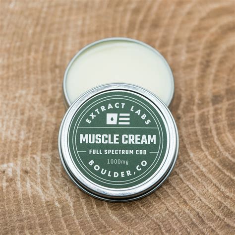 CBD Muscle Cream (500mg) - Extract Labs - Touch of Modern