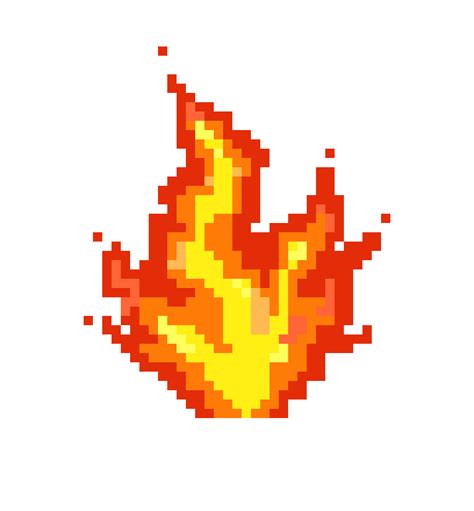 fire | Pixel Art Maker | Pixel art maker, Pixel art design, Pixel art