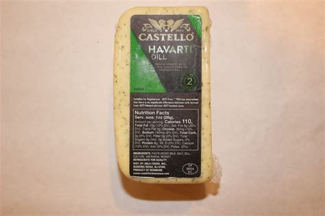 Dill Havarti 1 LB. - Widmer's Cheese Cellars