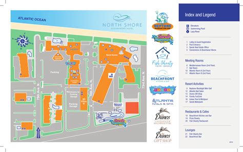 Myrtle Beach Hotels - North Shore Resorts | North Shore Hotel Map