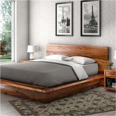 Modern Solid Wood Bed at Rs 25000 | Wooden Double Bed in Mehmedabad ...