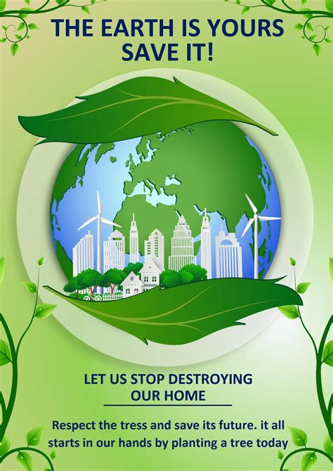 WORD of Ever Green Environment Protection Poster.docx | WPS Free Templates