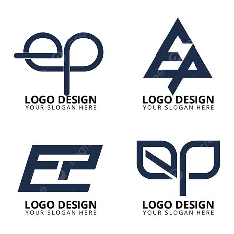 Ep Logo Vector Design Images, Ep Logo Design Collection, Branding ...