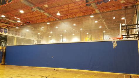 A New Gym Divider Curtain for the Yellowknife School District #1