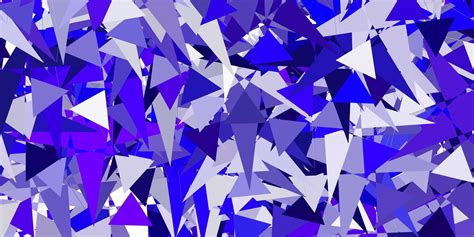 Light Purple vector pattern with polygonal shapes 2720379 Vector Art at ...