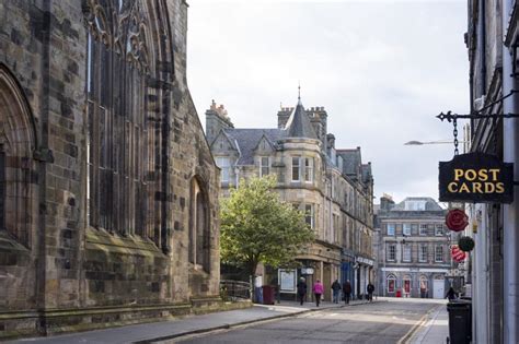 Free Stock photo of Street view in the historic town of St Andrews ...