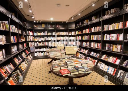 Hatchards bookshop interior, London, England, UK Stock Photo: 51070001 ...