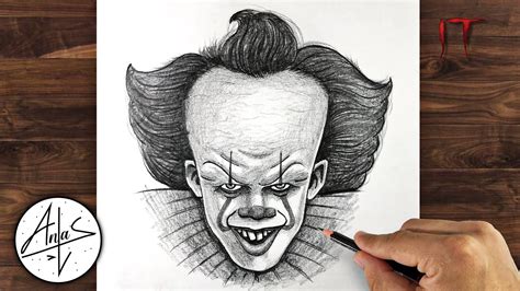 How To Draw Pennywise | Pennywise Drawing Pencil Easy (step by step ...