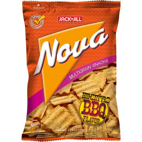 Jack 'n Jill Nova HomeStyle BBQ | 78g | Chips & Crackers | Walter Mart