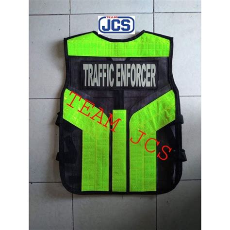 Traffic Enforcer Vest Reflectorized | Shopee Philippines