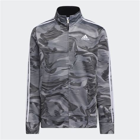 adidas Camo Tricot Jacket - Black | adidas US